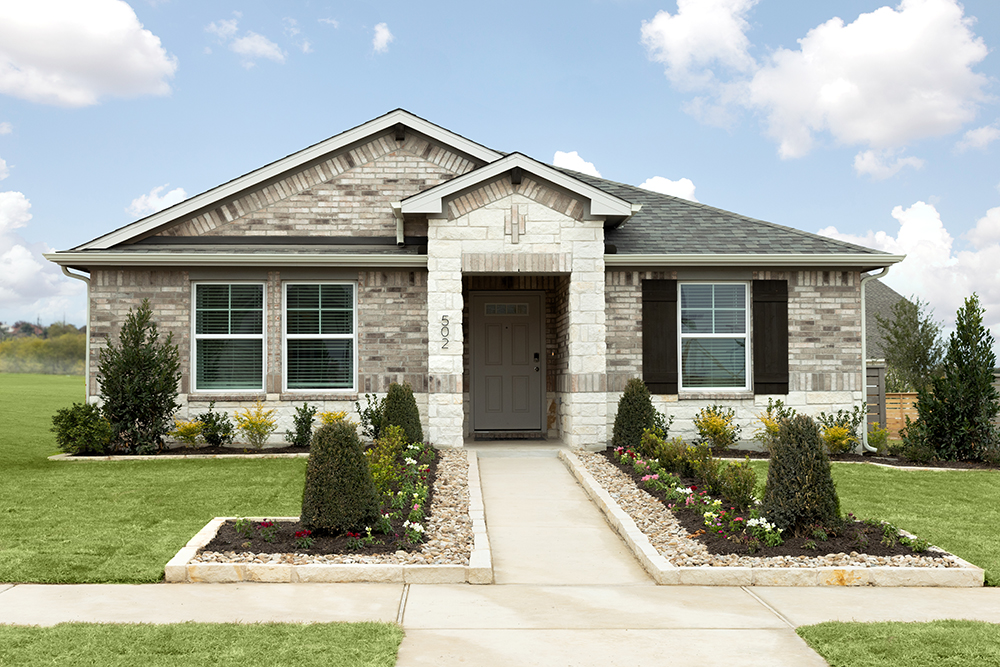 meritage homes exteriot